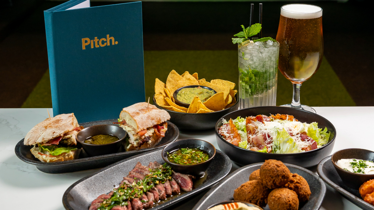 Pitch Food Menu